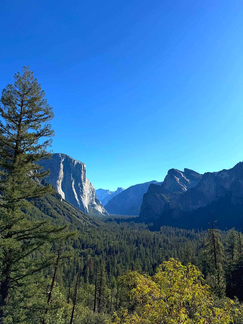Yosemite Valley in USA